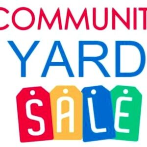 COMMUNITY YARD SALE IN JAMESBURG NJ.  Lots of great stuff for sale!